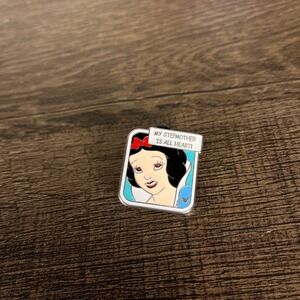 Disney Trading Pins Snow White My Stepmother Is All Heart Disney Parks 2007 Used